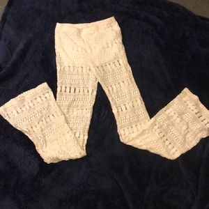 Cover up flare leg pants from forever21